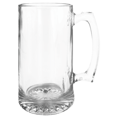 15 oz. Beer Mug with Handle - Laser Etched