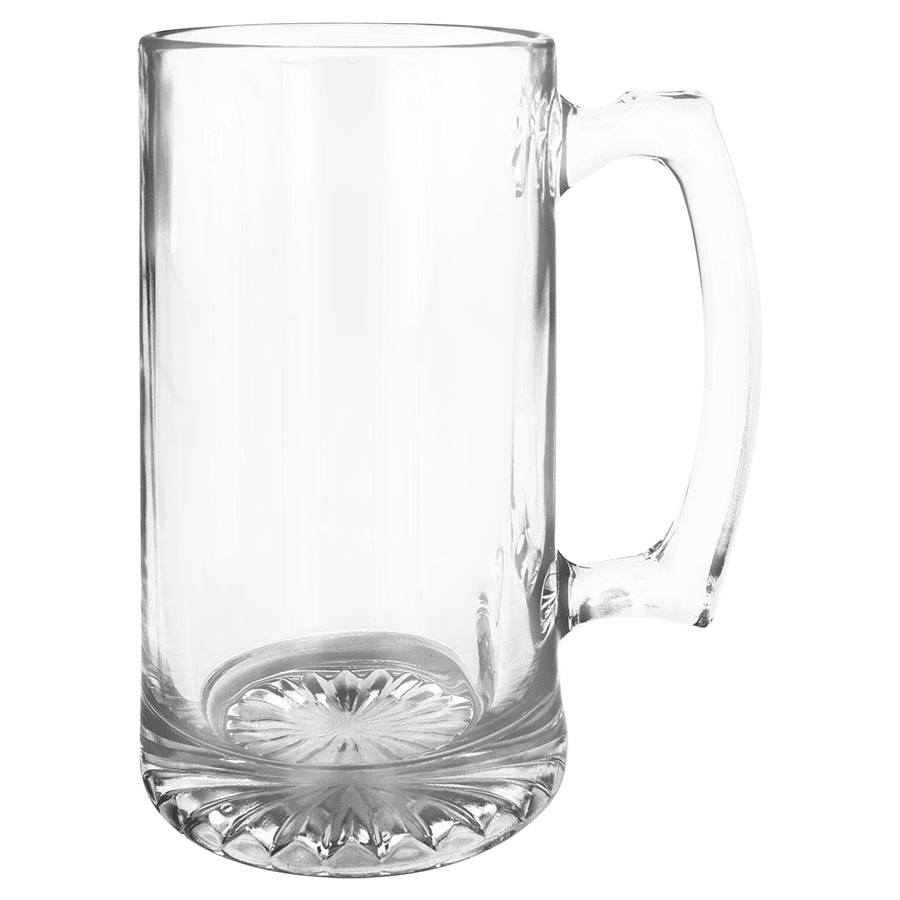 15 oz. Beer Mug with Handle - Laser Etched