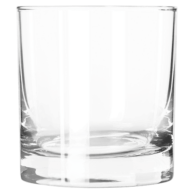 11 oz. Heavy Base Finedge Rocks Glass - Laser Etched