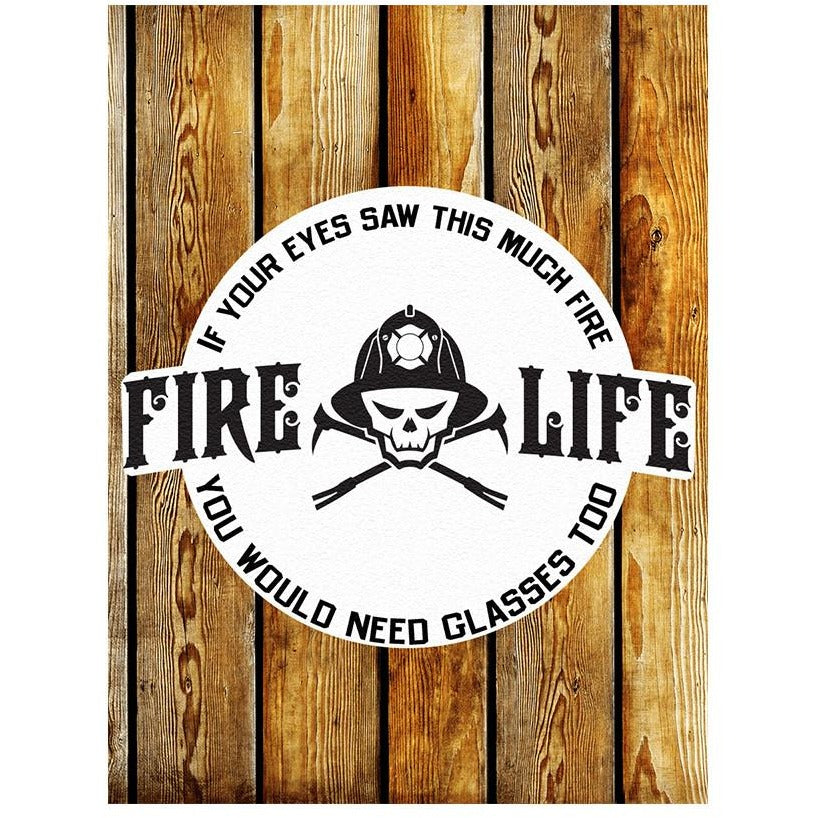 Stickers, Fire Life Quotes